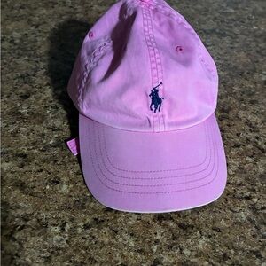 Ralph Lauren Pink Polo Cap